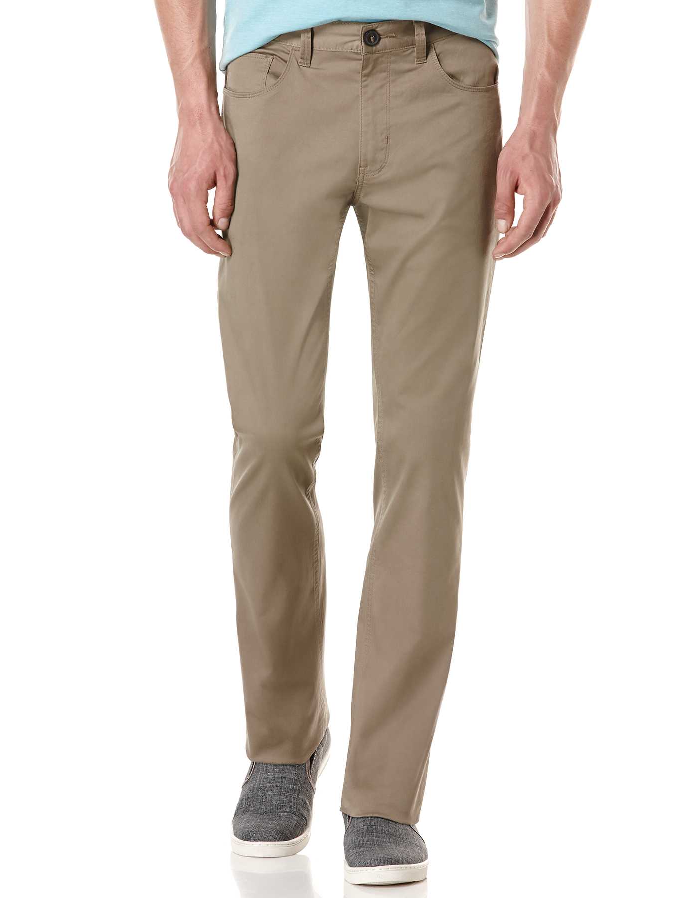 Perry Ellis Slim Fit Stretch Satin Denim