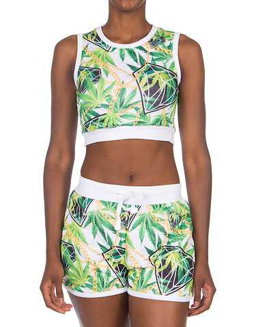 ESSENTIALS WOMENS Green Clothing / Tank Tops L