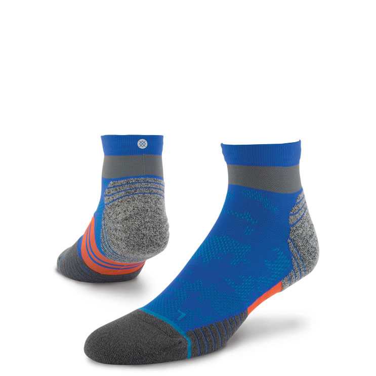 Stance Cadence QTR (Blue) FUSION RUN Socks