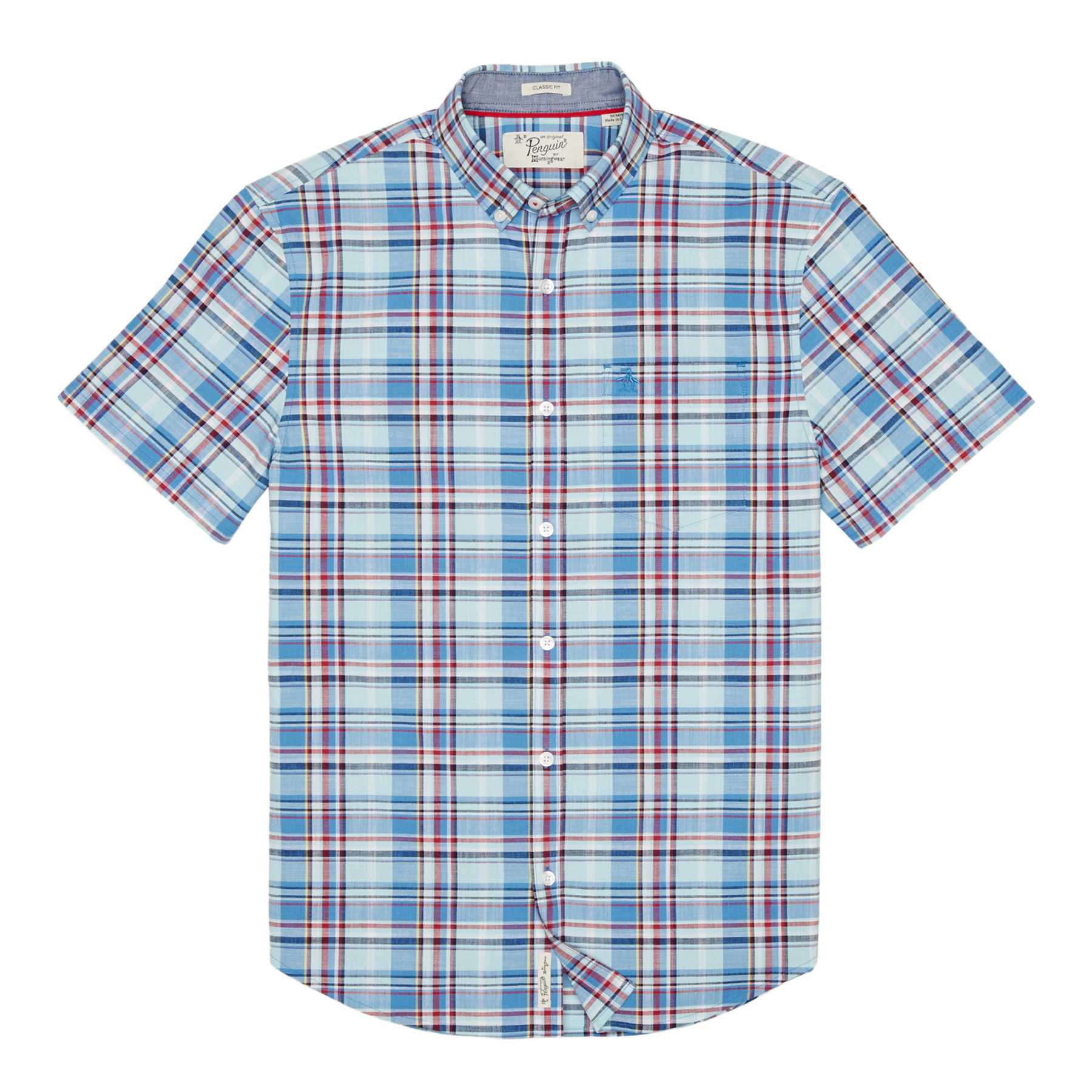 Original Penguin CLASSIC FIT PLAID SHIRT