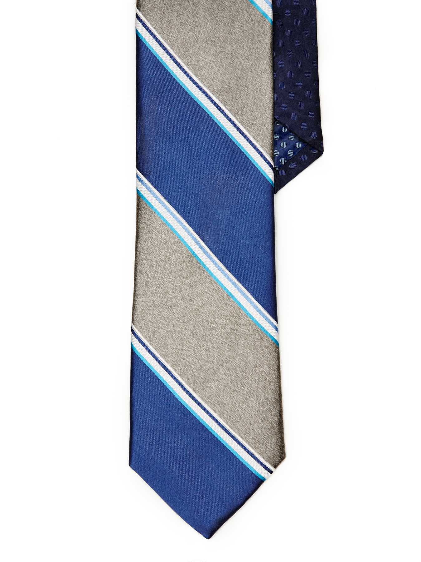 Perry Ellis Gardner Stripe Silk Tie