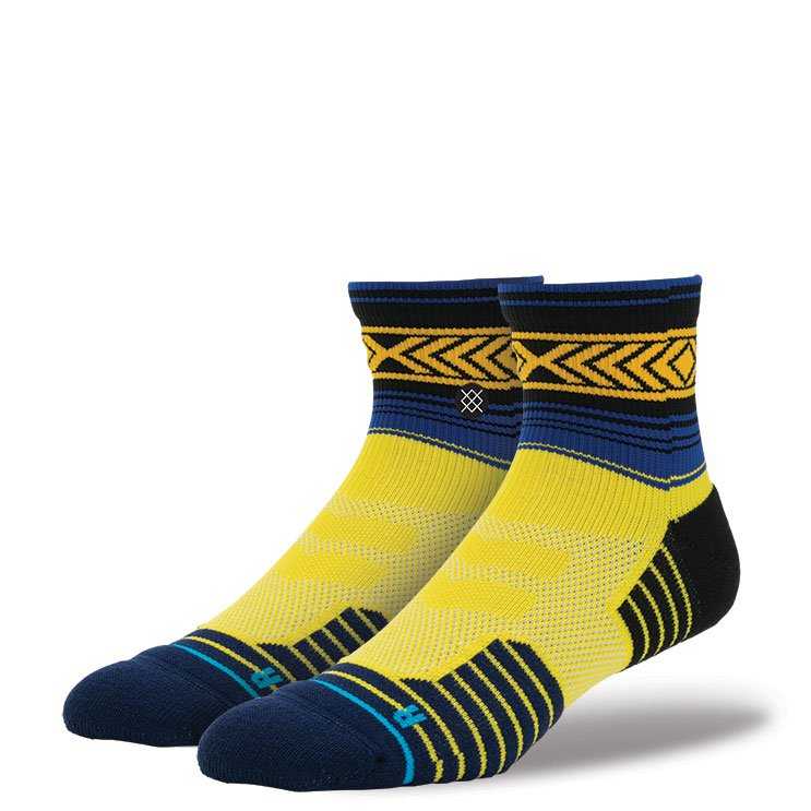 Stance Tenoch Qtr GLD S/M Fusion Athletic Socks