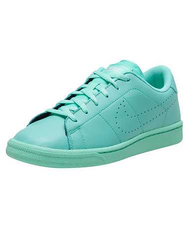 NIKE GIRLS Green Footwear / Sneakers
