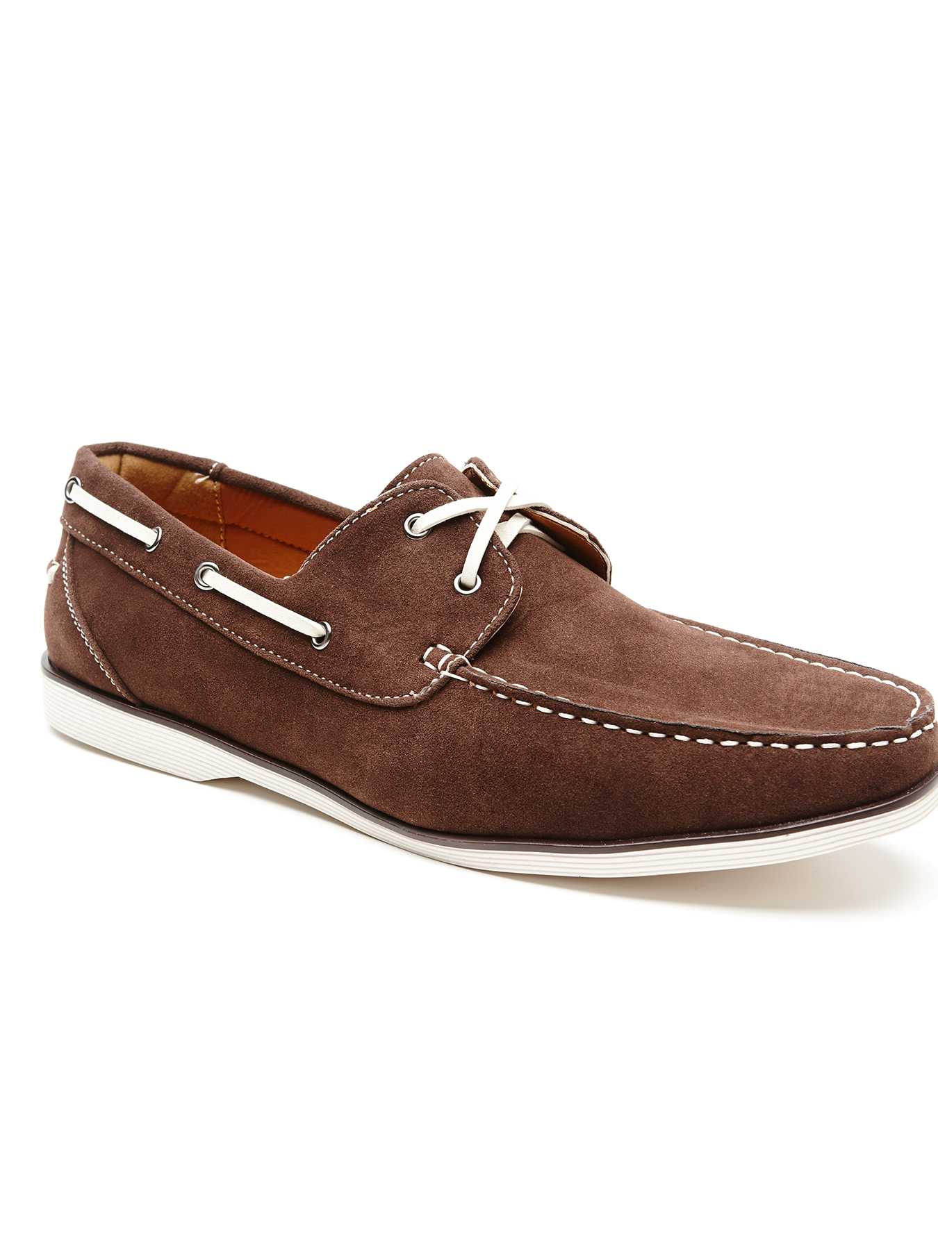 Cubavera Suede Boat Shoe
