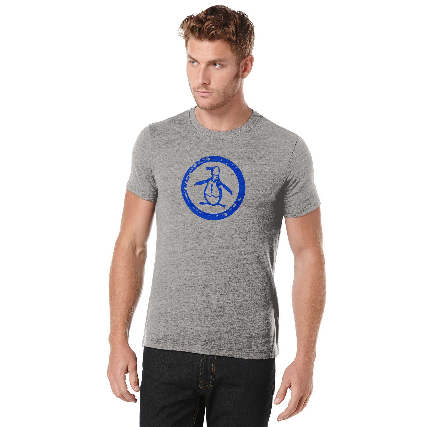 Original Penguin TRI BLEND CIRCLE LOGO TEE