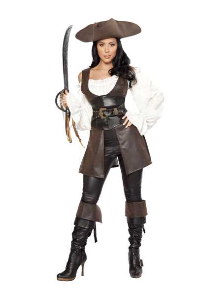 6 PC Swashbuckler Costume