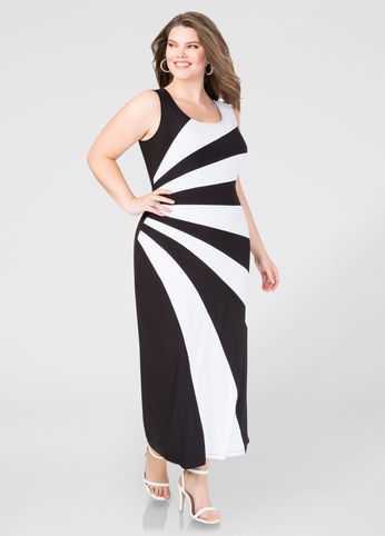 Sunburst Maxi Dress