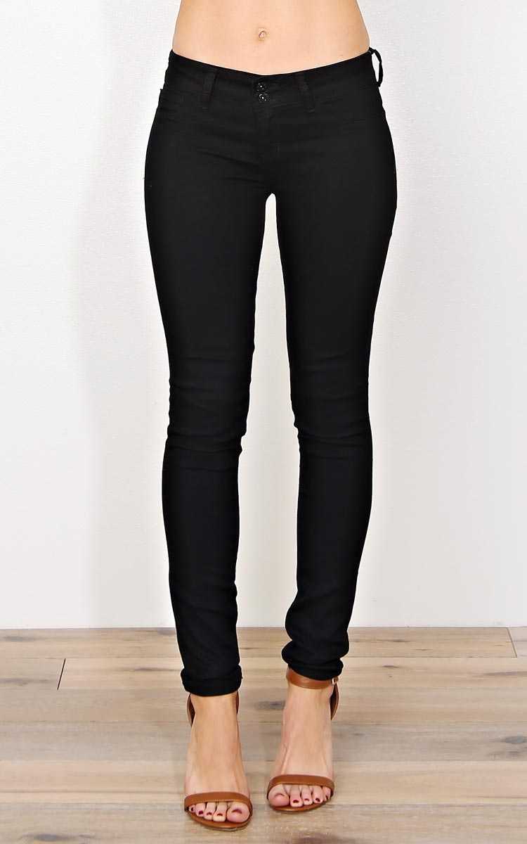 Lucy Denim Jeggings - Denim in Size by Styles For Less