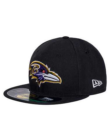 NEW ERA MENS Black Accessories / Caps Fitted