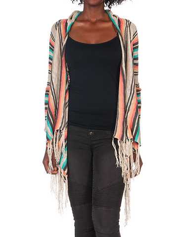 ESSENTIALS WOMENS Beige-Khaki Clothing / Sweaters