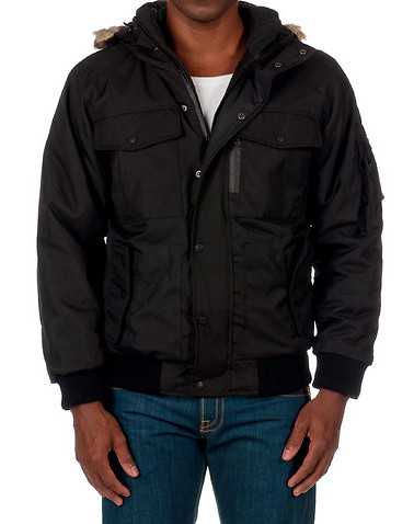 DECIBEL MENS Black Clothing / Outerwear L