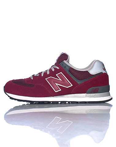NEW BALANCE MENS Dark Red Footwear / Sneakers 10.5