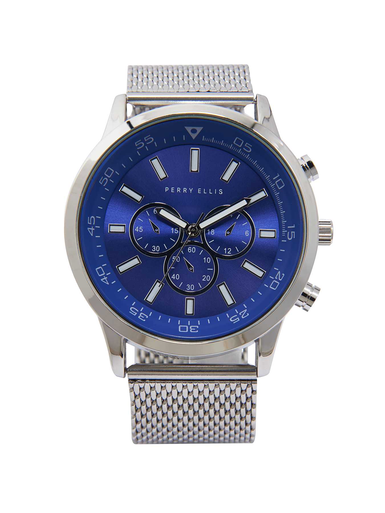 Perry Ellis Blue Mesh Watch