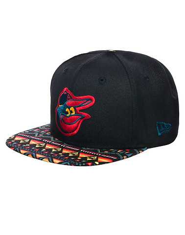 NEW ERA MENS Black Accessories / Caps Snapback One Size
