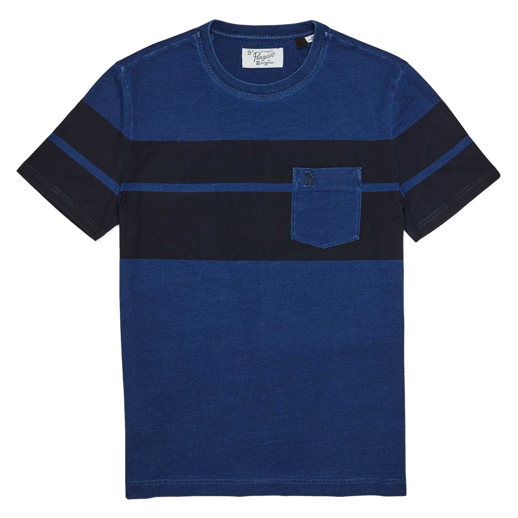 Original Penguin INDIGO TWIN STRIPE TEE