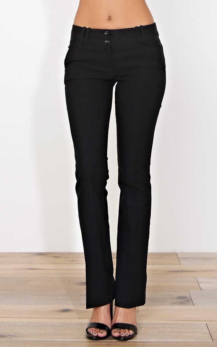 I'm Bossy Woven Pants - - Black in Size by Styles For Less