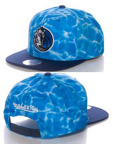 MITCHELL AND NESS MENS Medium Blue Accessories / Caps Snapback ONES