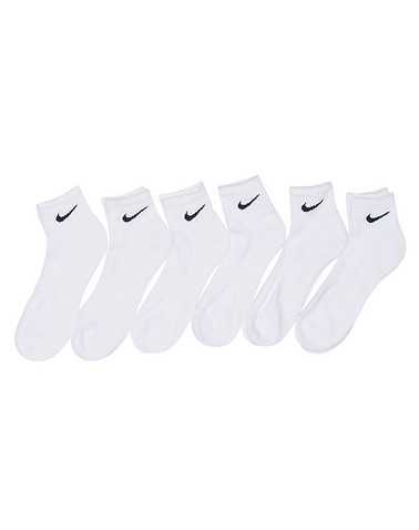 NIKE MENS White Accessories / Socks L