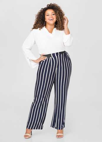 Stripe Palazzo Pant