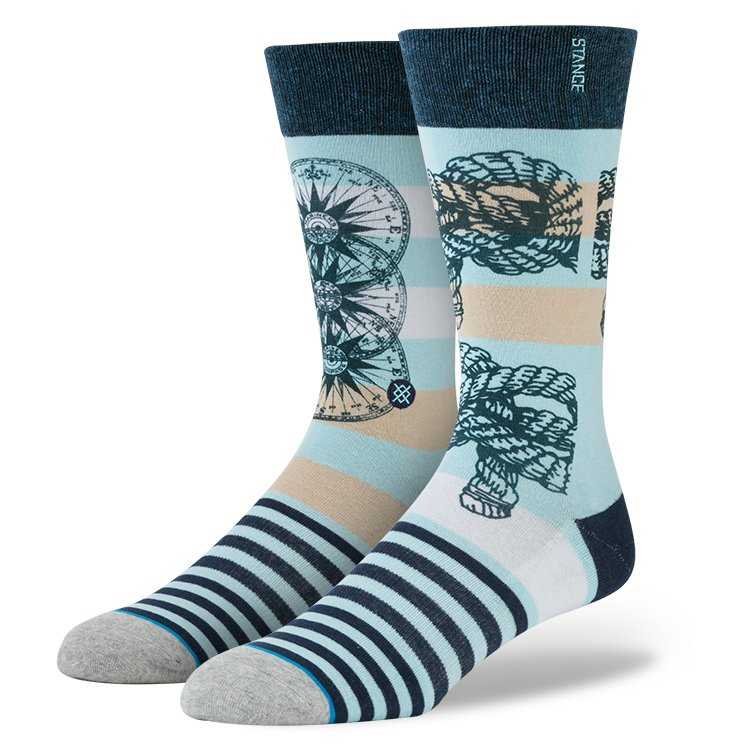 Stance Captain BLU L dwyane wade Socks