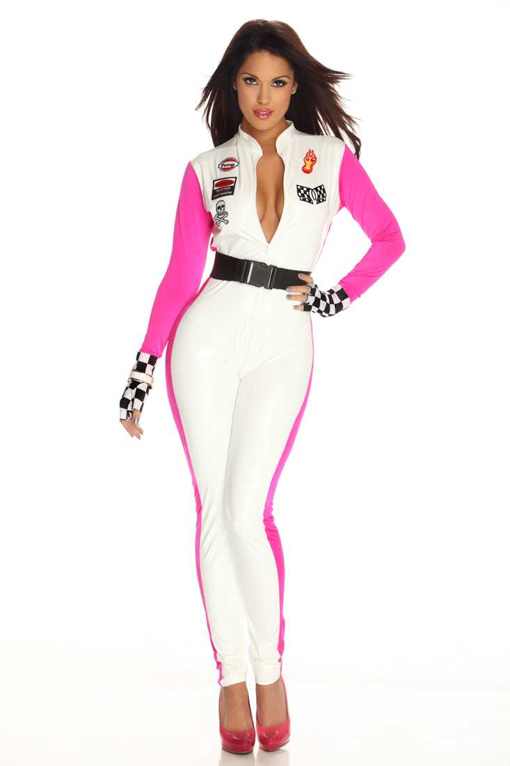 White Seductive Speed Costume