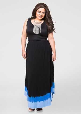 Tie Dye Maxi Skirt