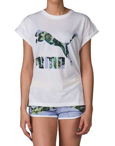 PUMA WOMENS White Clothing / Tops