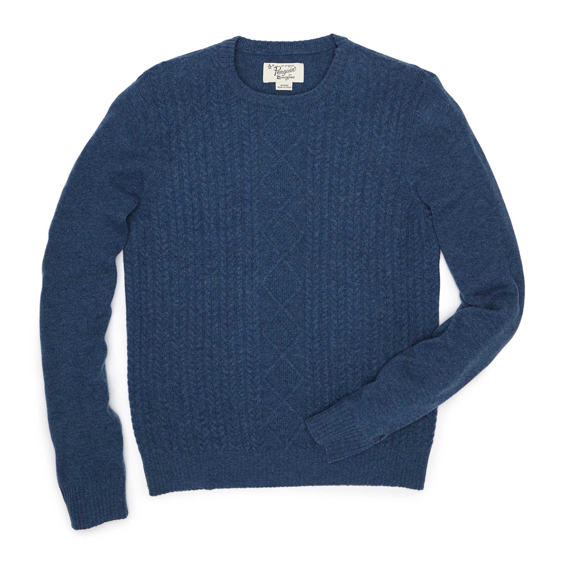 Original Penguin ENGINEERED CREW NECK SWEATER