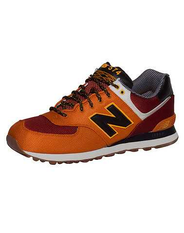 NEW BALANCE MENS Orange Footwear / Sneakers