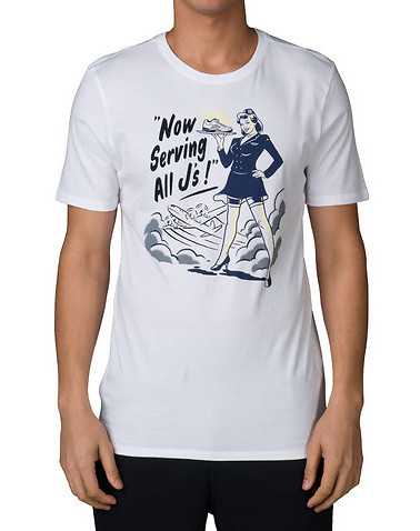 JORDAN MENS White Clothing / Tops S