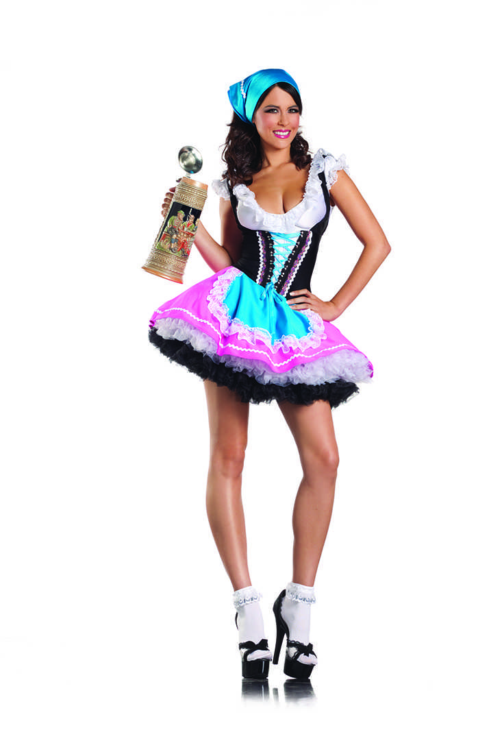 3Pc. Sexy Beer Girl Costume