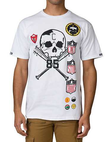 CROOKS AND CASTLES MENS White Clothing / Tops S