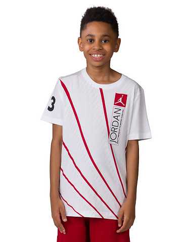 JORDAN BOYS White Clothing / Short Sleeve T-Shirts M