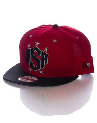 NEW ERA MENS Red Accessories / Caps Snapback One Size
