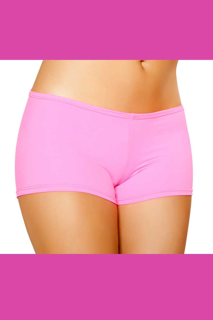 Hot Pink Full Covered Shorts