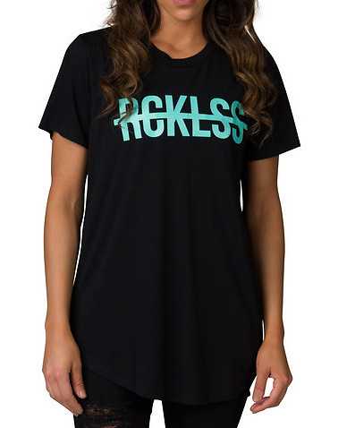 RECKLESS GIRLS WOMENS Black Clothing / Tops M