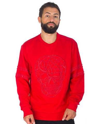 DECIBEL MENS Red Clothing / Sweatshirts XL
