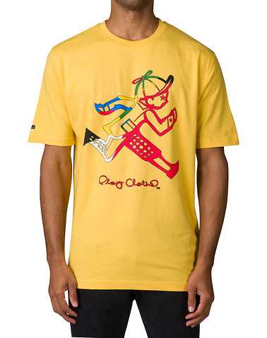 PLAY CLOTHS MENS Yellow Clothing / Tops 3X