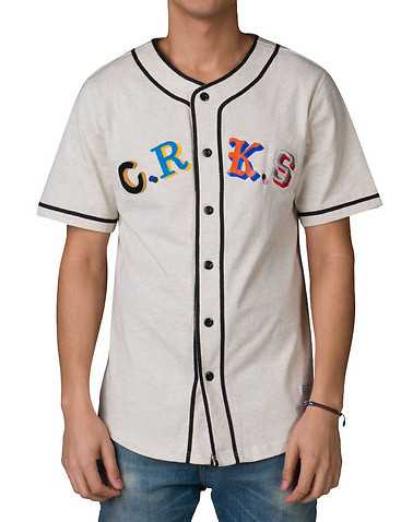 CROOKS AND CASTLES MENS Natural Clothing / Button Down Shirts XL