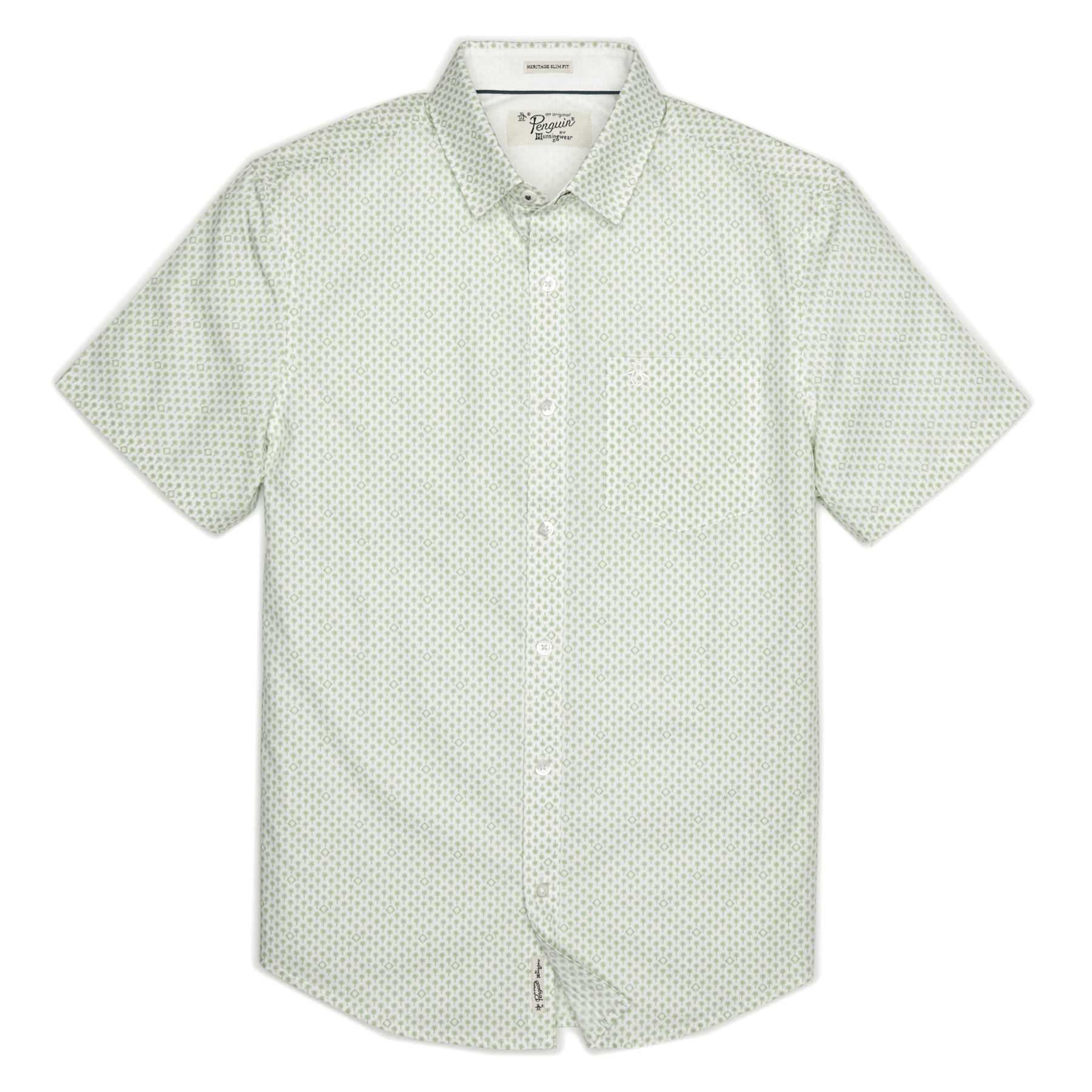 Original Penguin MINI PALM PRINTED SHIRT