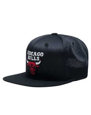 MITCHELL AND NESS MENS Black Accessories / Caps Snapback ONES