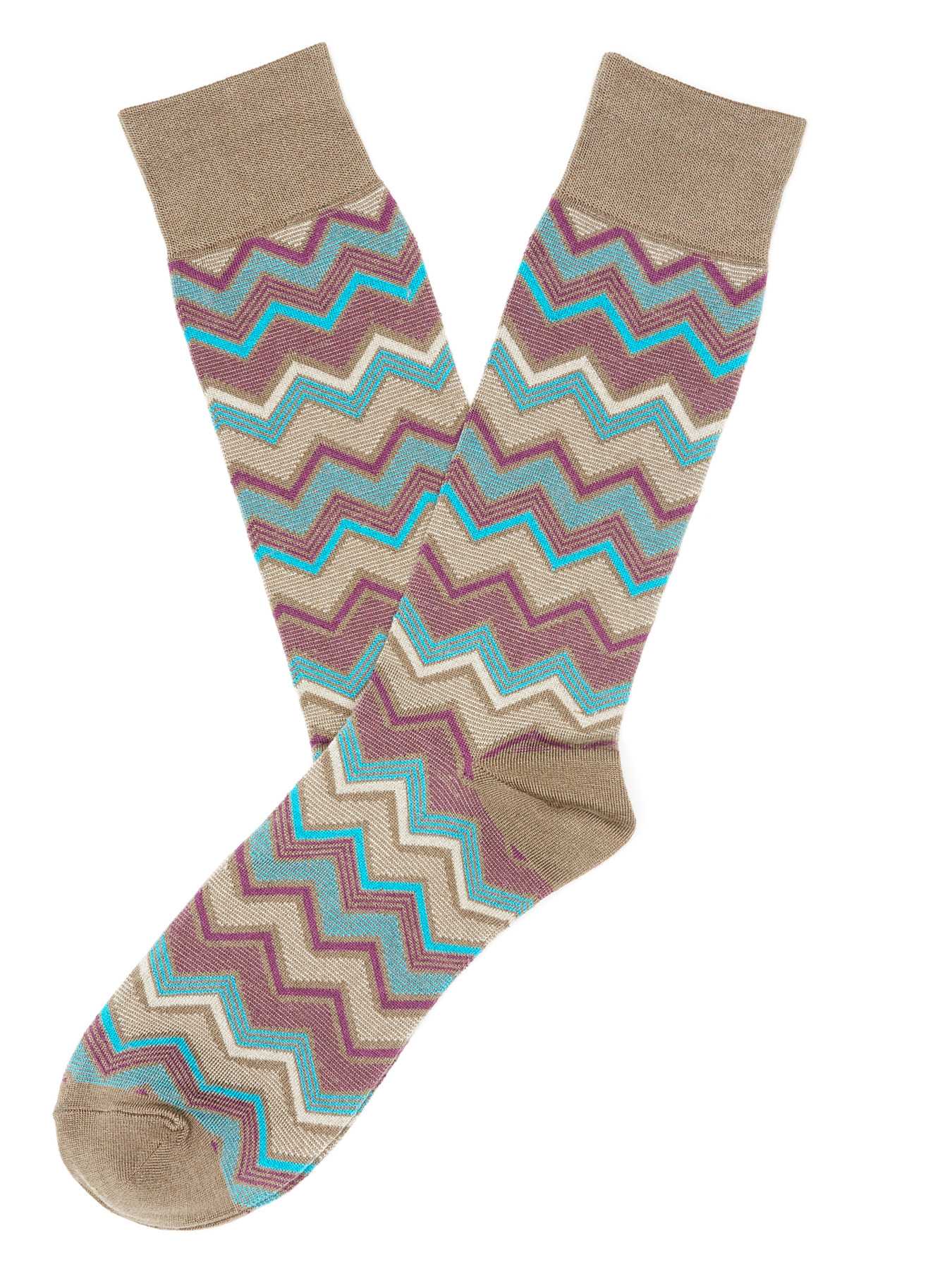 Perry Ellis Herringbone Chevron Sock