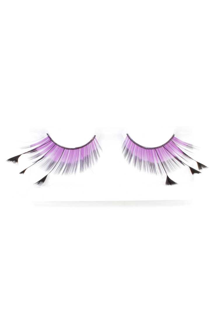 Purple Two Tone Faux Eyelashes