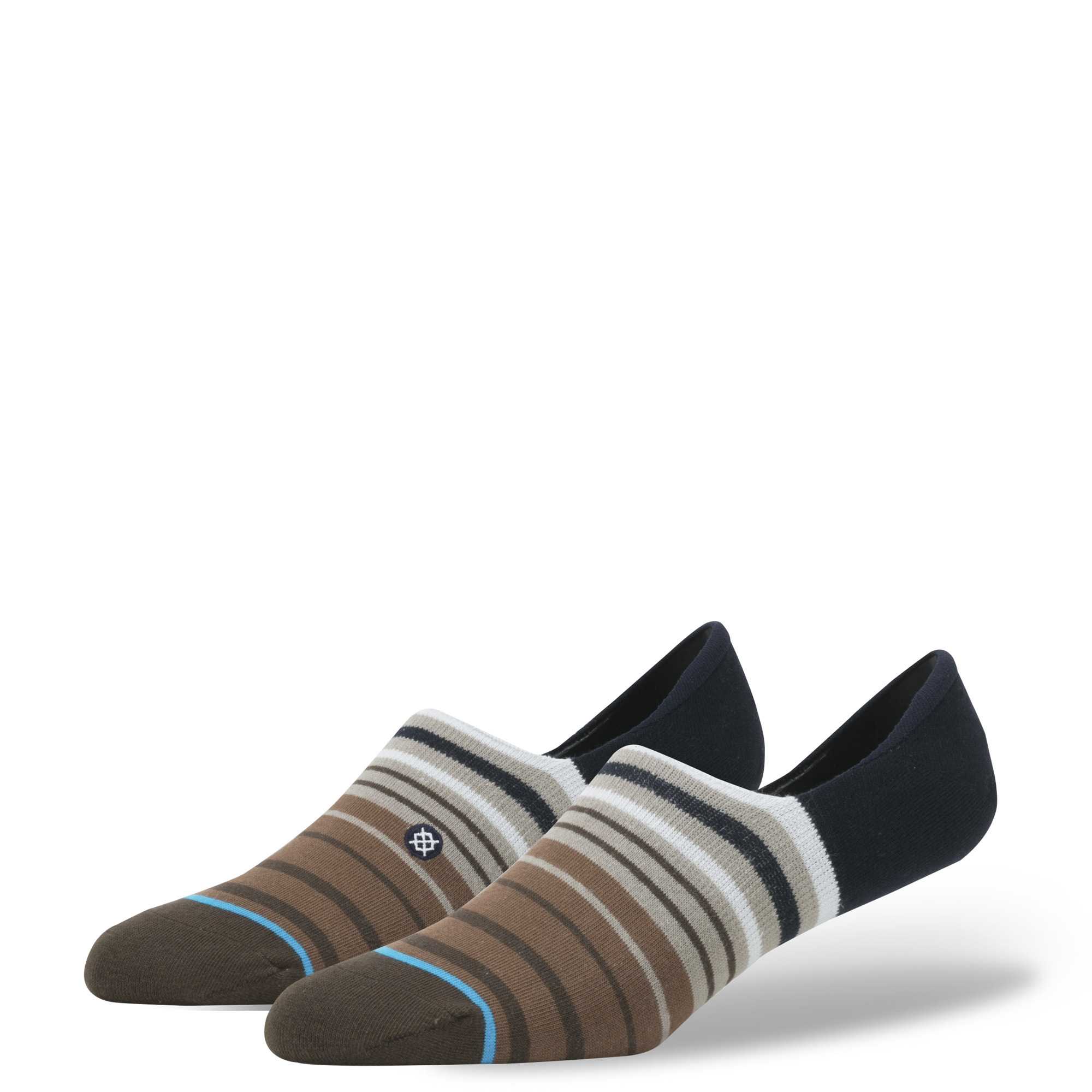 Stance Boxer Brown S/M SUPER INVISIBLE Socks