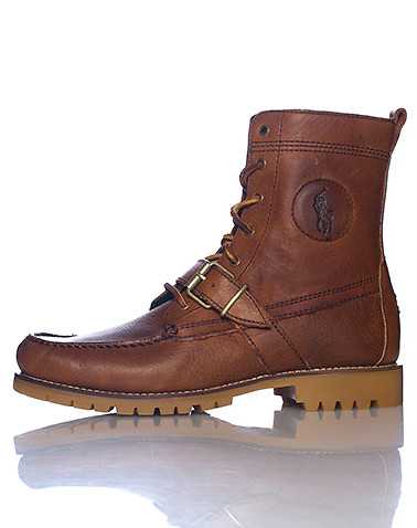 POLO FOOTWEAR MENS Brown Footwear / Boots 8.5