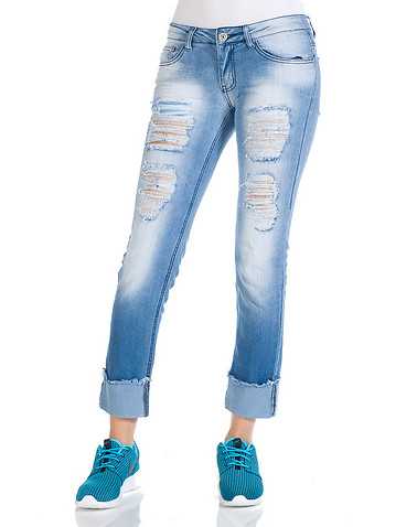 ESSENTIALS WOMENS Blue Clothing / Jeans