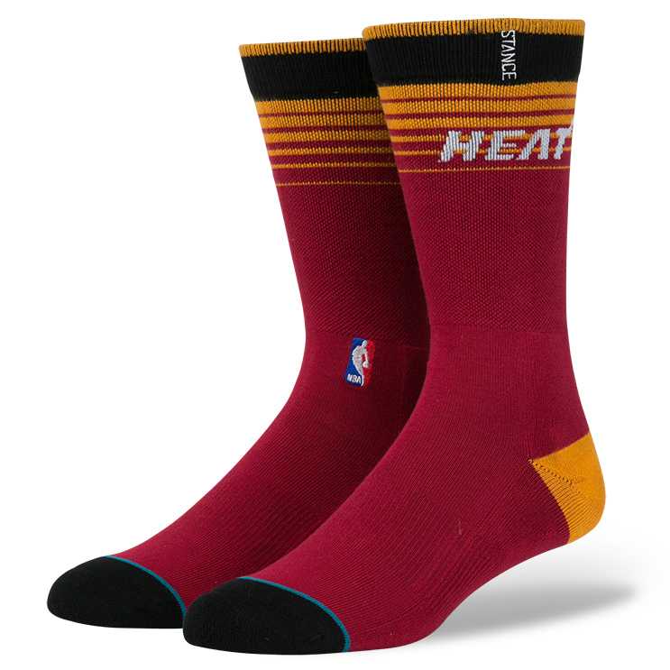 Stance Heat Casualogo YEL NBA Casual Socks