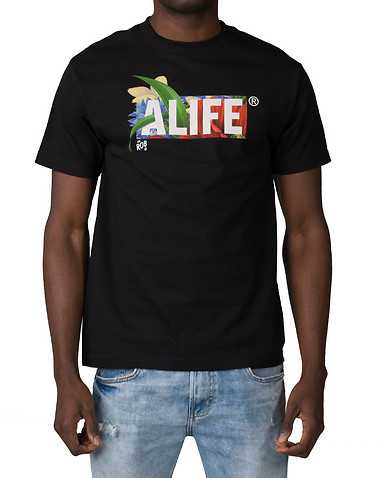 ALIFE MENS Black Clothing / Tops L