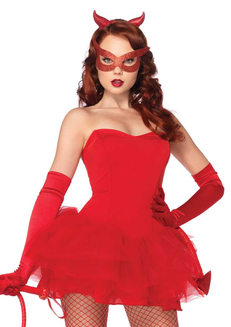 Red 3 PC Naughty Devil Accessory Kit