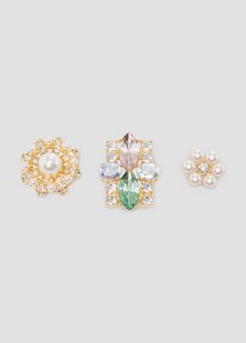 3-Pack Marquee Brooch Set